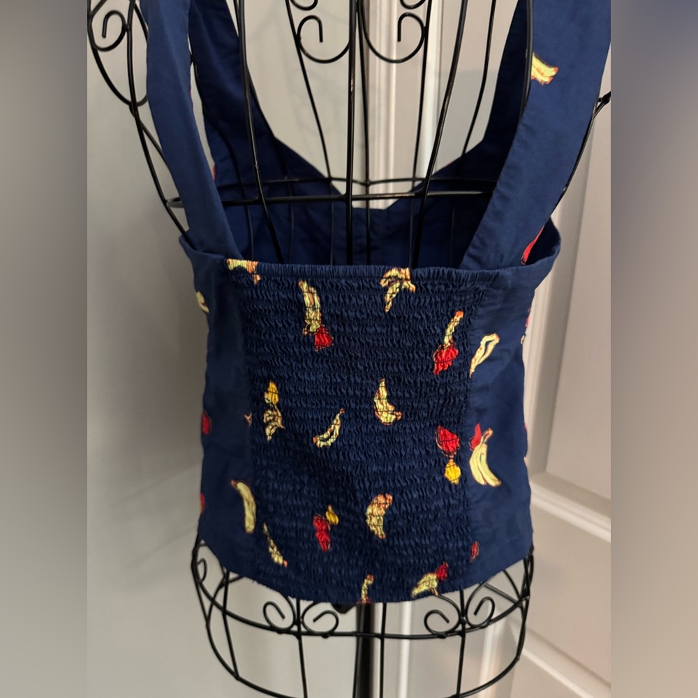 ModCloth Fruit Print Crop Top Size Small - Picture 5 of 6